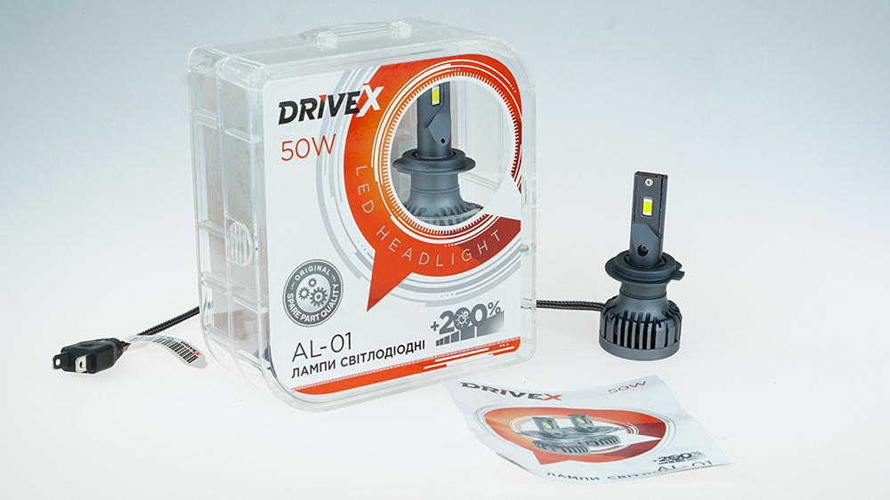 AL-01 H7 5000K LED к-т.